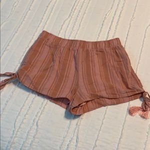 Linen shorts